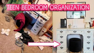 Teen Bedroom Organization
