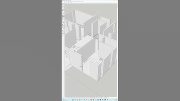 Tips Sketchup : vẽ cửa nhanh