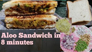 |Spicy potato sandwich at home |basumati mohanta's kitchen|odia|