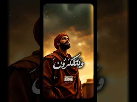 و ی ت ف ك ر ون ف ی خ ل ق ٱلس م  و ت و ٱل أ ر ض القرآن الكريم محمود الشحات أنور