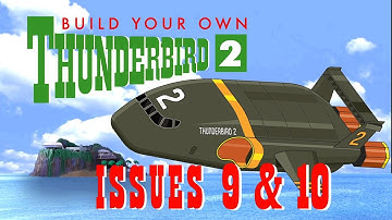 DeAgostini Build Your Own Thunderbird 2 Issues 9 & 10: RV2 and forgotten parts!