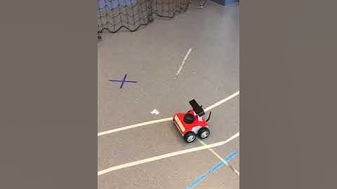 ROSbot lane detection test