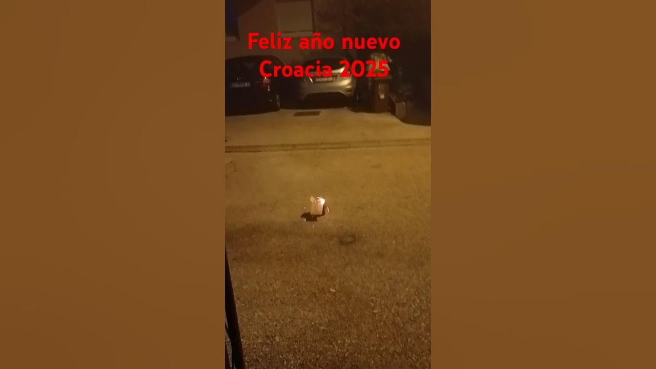 Sretna Nova godina Zagreb Hrvatska 2025 YouTube