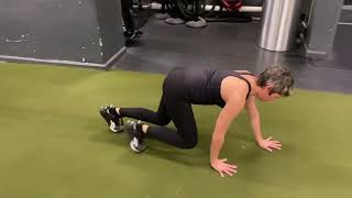 Forward Contralateral Bear Crawl