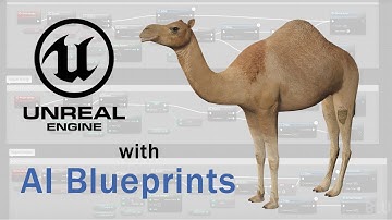 Medhue Camel with AI inside of Unreal Engine!!