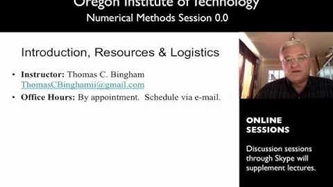 OIT Math 451 section 0.0: Introduction and Logistics
