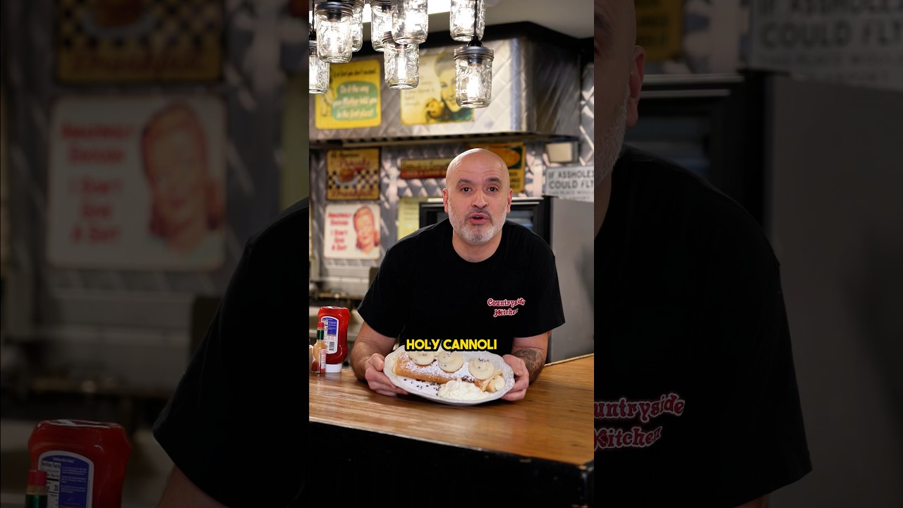 THE ORIGINAL HOLY CANNOLI! HOW YOU DOIN! 