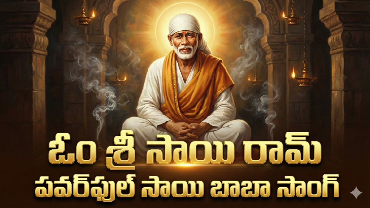 Sai Baba Devotional Song | Shirdi Sai Baba Bhajan | Powerful Telugu Sai Song | Latest 2025