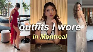 What I Wore to MONTREAL with GUERLAIN ✨ old money & fancy outfits