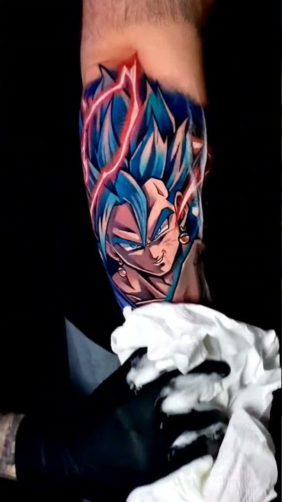 Goku x Vegeta - tattoo by DaveVeroInk by DaveVeroInk on DeviantArt