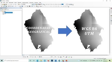 Proyectar un Ráster en ArcGIS