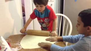 Layth U0026 Hossam Make A Pizza For Dinner