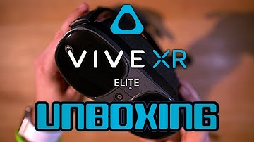HTC VIVE XR Elite Unboxing - Compare Quest 2, PICO 4, PSVR2