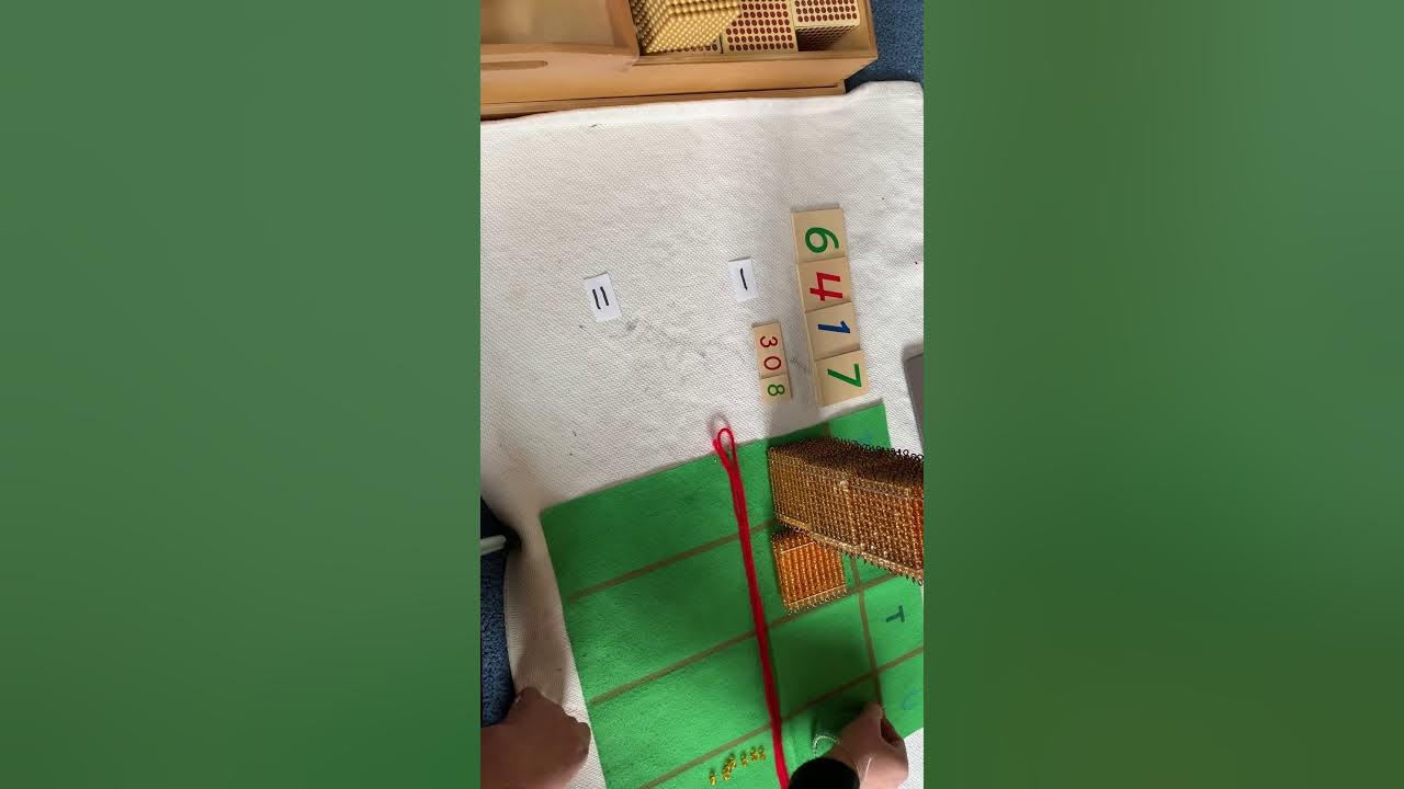 Dynamic subtraction using golden beads YouTube