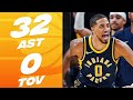 Tyrese Haliburton Made NBA History With 32 Assists &amp; 0 Turnovers!