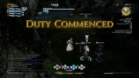 Final Fantasy XIV: A Realm Reborn - Brayflox HM Speed Run - WHM PoV