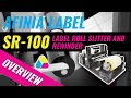 Afinia Label SR100 Label Slitter-Rewinder Overview