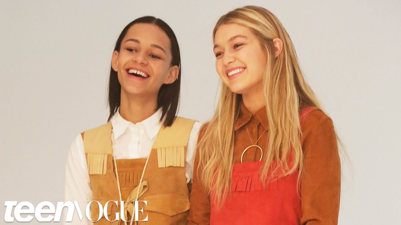 Teen Vogue Cover Stars Binx Walton and Gigi Hadid Choose Their Favorite Things