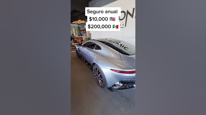 Cuánto dinero cuesta mantener un Aston Martin Vantage??? 🤑💵🤑