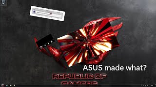 ASUS made a Windows 7 theme