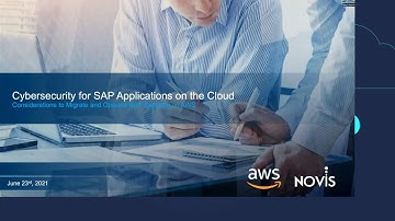 Cybersecurity to migrate and operate SAP applications on AWS