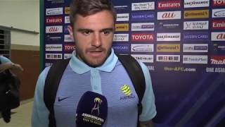 Post Match Interview: Josh Risdon screenshot 2