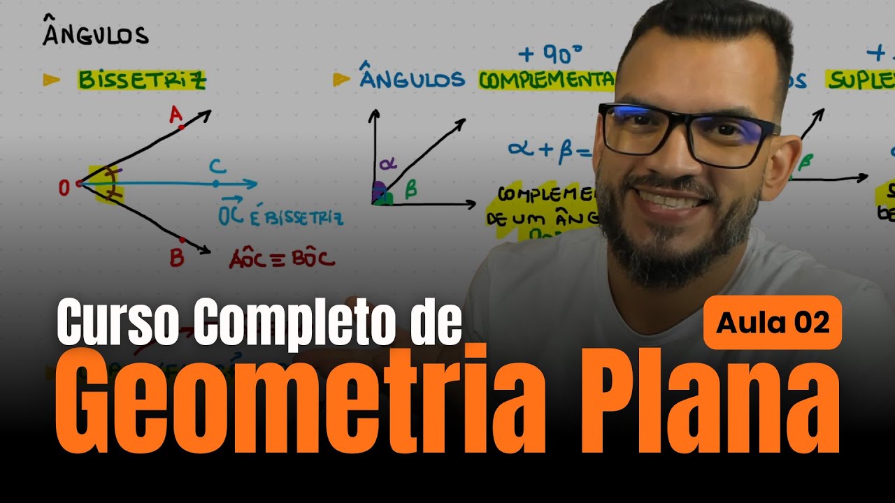 Ângulos | Geometria Plana - Aula 02