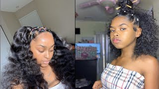 Video thumbnail of "RUBBERBAND HAIRSTYLES COMPILATION PT 2 😍😆!"