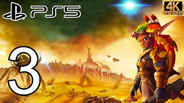 JAK 2 PS5 Gameplay Walkthrough part 3 FULL GAME 4K 60FPS - No Commentary