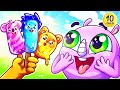 This Is Ice Cream Song 🍦🤩 | + More Best Kids Songs 😻🐨🐰🦁 And Nursery Rhymes by Baby Zoo