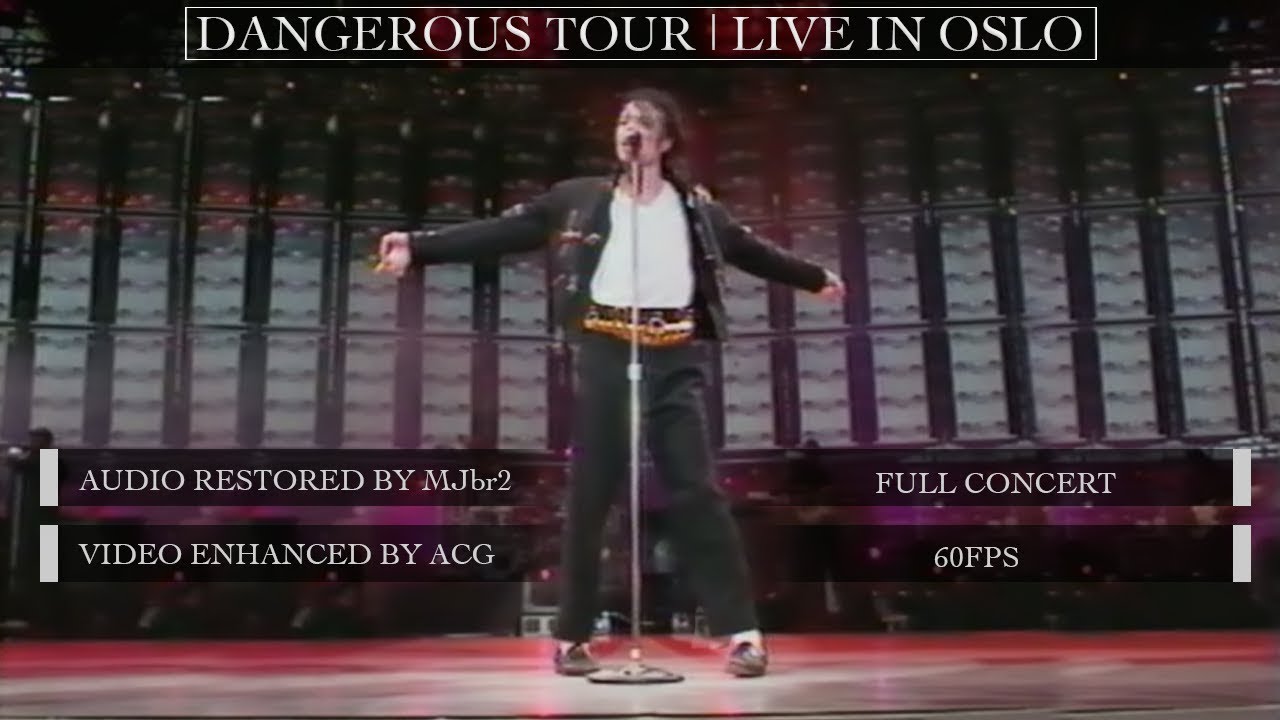Download Michael Jackson | Dangerous Tour Live Oslo [60FPS] | FULL CONCERT | Restored Audio & Video