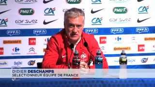 Les Bleus se préparent à Clairefontaine