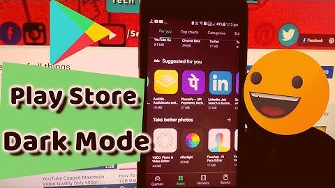 How To Enable Dark Mode on Play Store in Any Android | Play Store New Update 2020!!