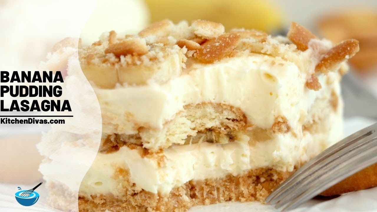 Banana Pudding Lasagna YouTube