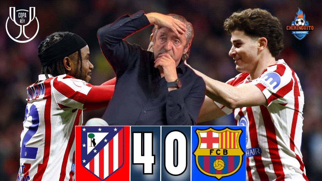 😳 ¡EL HURACÁN ATLETI ARRASA AL BARÇA! | Resumen 'Chiringuito Inside'