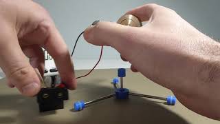 Electric Spinning Top with Custom Round Peg on Spinning Base (SEE DESCRIPTION)