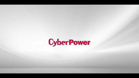 CyberPower PowerPanel Cloud Product Commercial Film