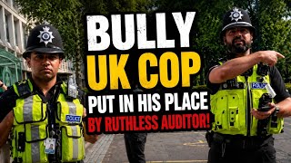 Details Bully UK Cop Tried To Intimidate The Wrong Auditor... It Backfired! Update