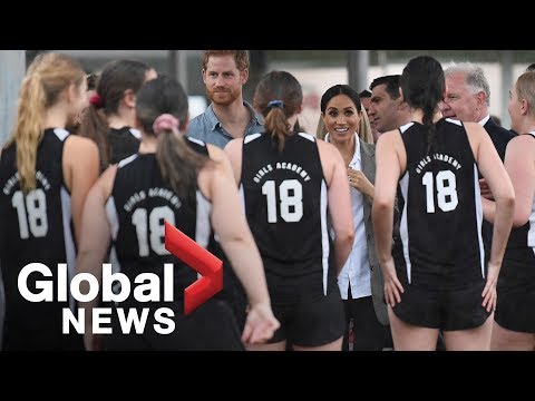 Prince Harry, Meghan Markle visit school targeted at improving education of indigenous Australians