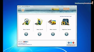 Memory stick data retrieval: DDR Memory Card Recovery Program