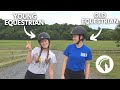 YOUNG EQUESTRIAN VS OLD EQUESTRIAN *funny 😂