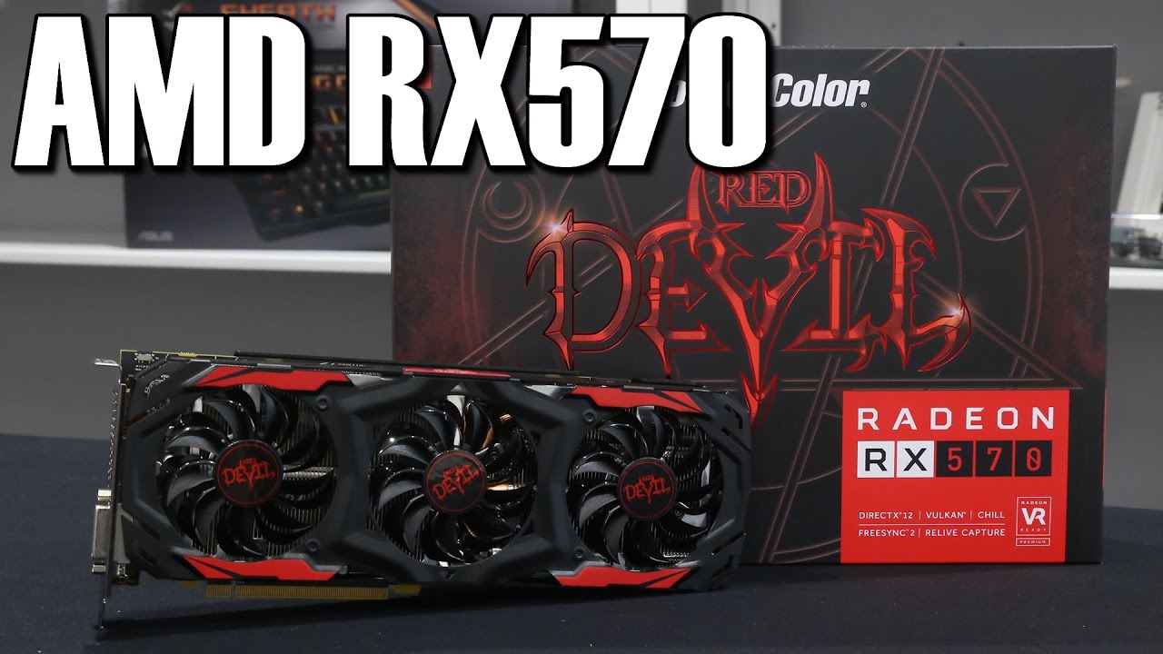 RX570 Powercolor Red Devil Review - YouTube