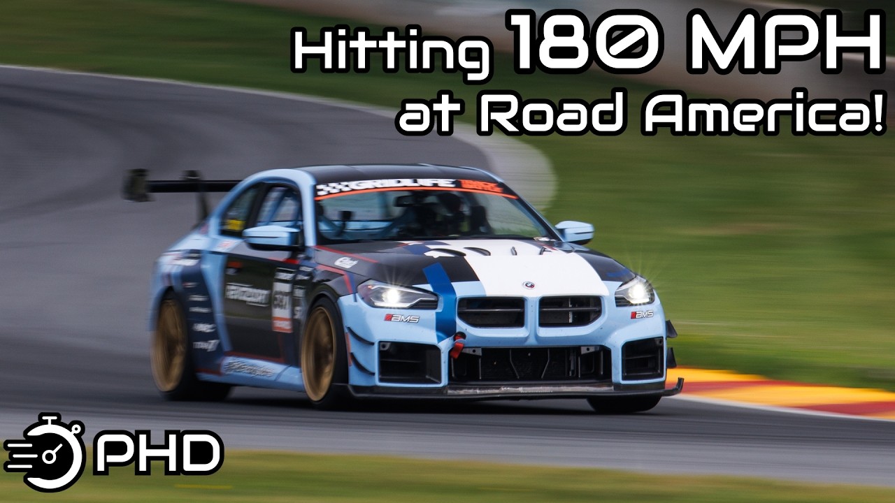 Разгон до 180 миль в час с полностью открытой дроссельной заслонкой! BMW G87 M2 мощностью 760 л.с...