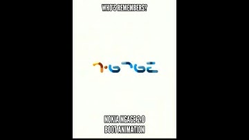 Nokia Ngage 2.0 Boot Animation (EKA2L1) #nokia #nokiangage #classic #shorts