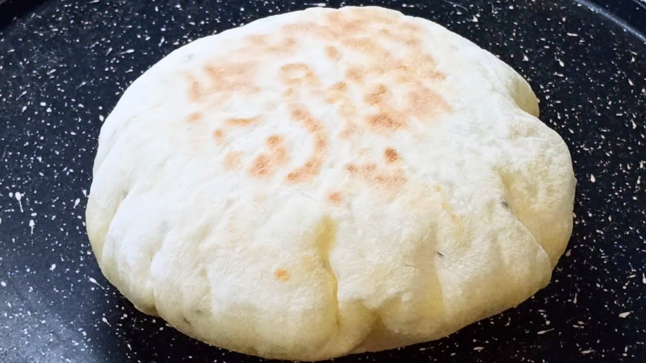 الخبز المنفوخ  ناجح ،100/100👌👍 بدون فرن من اليوم ما تستغنايش عليه وجديه في 10 دقائق