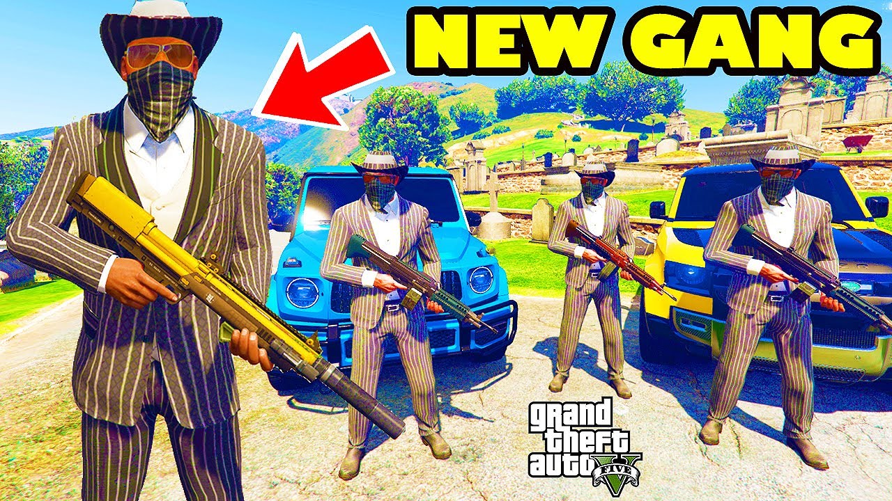 Franklin Make THE NEW GANG and Biggest Gangster of LOS