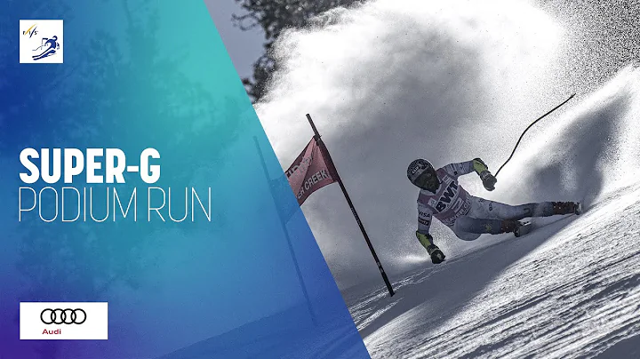 Travis Ganong (USA) | 3rd place | Men's Super-G | ...