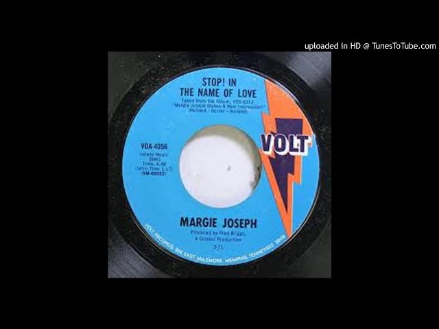 MARGIE JOSEPH - STOP IN THE NAME OF LOVE class=