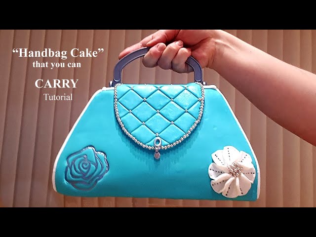 A Step by Step Guide To Make Your Own Designer Handbag Cake, Planet Cake