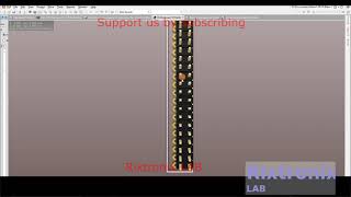 Designing 2x20 header 3D Footprint Altium Ep15